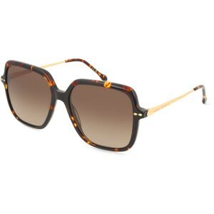 Safilo GmbH Isabel Marant IM 0229/S Damen-Sonnenbrille Vollrand Quadratisch Acetat-Gestell, Havanna
