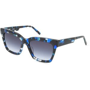 Marchon Germany GmbH DKNY DK551S Unisex-Sonnenbrille Vollrand Cat Eye Acetat-Gestell, Blau