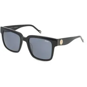 FERDINAND MENRAD GmbH & Co KG JOOP! JP 7114 Unisex-Sonnenbrille Vollrand Quadratisch Acetat-Gestell, Schwarz