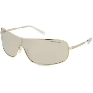 Luxottica Fashion Brillen Vertriebs GmbH Michael Kors MK1139 Damen-Sonnenbrille Vollrand Monoscheibe Metall-Gestell, Gold