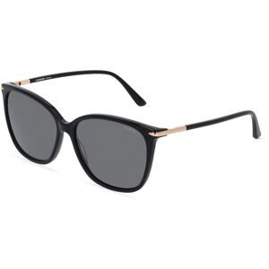 DE RIGO Vision D.A.CH. GmbH RODENSTOCK 3340 Damen-Sonnenbrille Vollrand Butterfly Kunststoff-Gestell, Schwarz