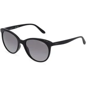 Luxottica Fashion Brillen Vertriebs GmbH Vogue eyewear VO5453S Damen-Sonnenbrille Vollrand Panto Kunststoff-Gestell, Schwarz