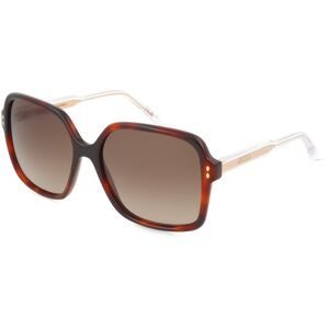 Safilo GmbH Isabel Marant IM 0215/S Damen-Sonnenbrille Vollrand Quadratisch Acetat-Gestell, Havanna