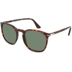 Luxottica Fashion Brillen Vertriebs GmbH Persol 0PO3316S Unisex-Sonnenbrille Vollrand Eckig Acetat-Gestell, Havanna