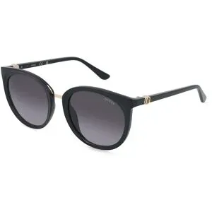 Marcolin Deutschland GmbH Guess GU00282 Damen-Sonnenbrille Vollrand Rund Kunststoff-Gestell, Schwarz