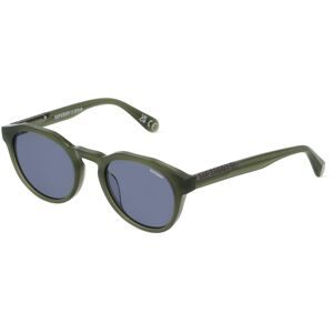 Eschenbach Optik GmbH Superdry 5012 Unisex-Sonnenbrille Vollrand Panto Kunststoff-Gestell, Grün