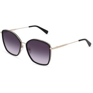 Marchon Germany GmbH Longchamp LO685S Unisex-Sonnenbrille Vollrand Butterfly Metall-Gestell, Schwarz