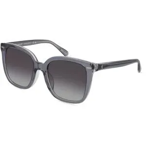 Luxottica Fashion Brillen Vertriebs GmbH Coach HC8381U Damen-Sonnenbrille Vollrand Quadratisch Acetat-Gestell, Grau