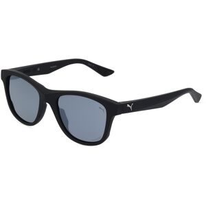 Kering Eyewear Spa Puma PU0401S Unisex-Sonnenbrille Vollrand Quadratisch Kunststoff-Gestell, Schwarz