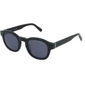 Marcolin Deutschland GmbH Gant GA00043 Herren-Sonnenbrille Vollrand Panto Acetat-Gestell, Schwarz