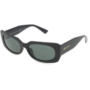 Luxottica Fashion Brillen Vertriebs GmbH Jimmy Choo JC5029U Damen-Sonnenbrille Vollrand Quadratisch Acetat-Gestell, Schwarz