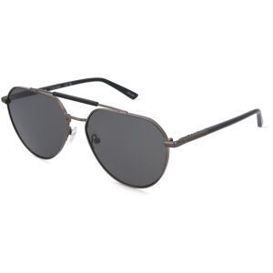 Marchon Germany GmbH Calvin Klein CK26100S Unisex-Sonnenbrille Vollrand Pilot Metall-Gestell, Grau