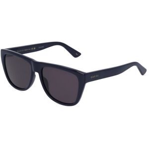 Kering Eyewear Spa Gucci GG1345S Unisex-Sonnenbrille Vollrand Quadratisch Kunststoff-Gestell, Blau