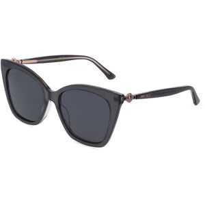 Safilo GmbH Jimmy Choo RUA/G/S Damen-Sonnenbrille Vollrand Quadratisch Acetat-Gestell, Grau