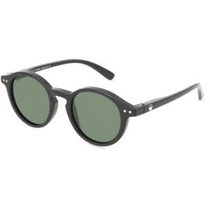 Optim OKIDOKI SAMMY SUN JUNIOR (5-10) Kinder-Sonnenbrille Vollrand Panto Kunststoff-Gestell, Schwarz