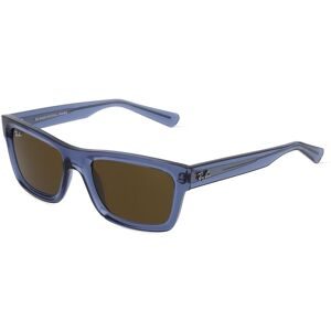Luxottica Fashion Brillen Vertriebs GmbH Ray-Ban RB4396 WARREN Unisex-Sonnenbrille Vollrand Quadratisch Kunststoff-Gestell, Blau