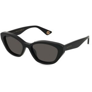 Kering Eyewear Spa Gucci GG1638S Unisex-Sonnenbrille Vollrand Butterfly Acetat-Gestell, Schwarz