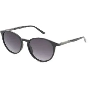 Marchon Germany GmbH Calvin Klein CK24539S Unisex-Sonnenbrille Vollrand Rund Kunststoff-Gestell, Schwarz