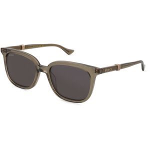 Kering Eyewear Spa Gucci GG1493S Unisex-Sonnenbrille Vollrand Quadratisch Acetat-Gestell, Braun