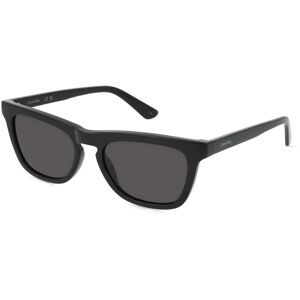 Marchon Germany GmbH Calvin Klein CK23535S Unisex-Sonnenbrille Vollrand Butterfly Acetat Spritzguss-Gestell, Schwarz