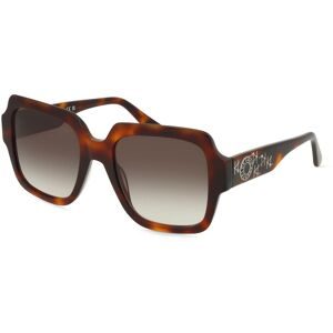 Marchon Germany GmbH Karl Lagerfeld KL6104SR Unisex-Sonnenbrille Vollrand Quadratisch Kunststoff-Gestell, Havanna