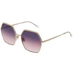 Safilo GmbH Isabel Marant IM 0119/S Damen-Sonnenbrille Vollrand Butterfly Metall-Gestell, Gold