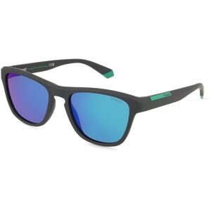 Safilo GmbH Polaroid PLD 2168/S Herren-Sonnenbrille Vollrand Panto Kunststoff-Gestell, Schwarz