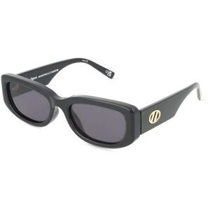 Tree Distribution GmbH Le Specs MONOPOLY Unisex-Sonnenbrille Vollrand Quadratisch Acryl-Gestell, Schwarz