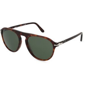 Luxottica Fashion Brillen Vertriebs GmbH Persol 0PO3302S Unisex-Sonnenbrille Vollrand Pilot Acetat-Gestell, Havanna