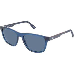 Marchon Germany GmbH Lacoste L6078S Herren-Sonnenbrille Vollrand Eckig Kunststoff-Gestell, Blau