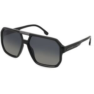 Safilo GmbH Carrera VICTORY C 01/S Herren-Sonnenbrille Vollrand Pilot Kunststoff-Gestell, Schwarz