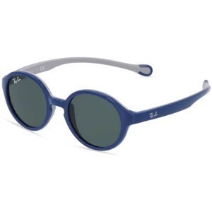 Luxottica Fashion Brillen Vertriebs GmbH Ray-Ban Junior RJ 9075S Kinder-Sonnenbrille Vollrand Panto Kunststoff-Gestell, Blau