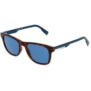 Marchon Germany GmbH Lacoste L969S Herren-Sonnenbrille Vollrand Quadratisch Kunststoff-Gestell, Havanna