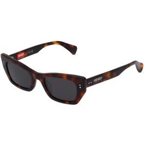 Thélios Kenzo KZ40162I Unisex-Sonnenbrille Vollrand Cat Eye Kunststoff-Gestell, Havanna