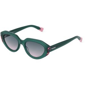 Safilo GmbH Missoni 0131/S Damen-Sonnenbrille Vollrand Oval Acetat-Gestell, Grün