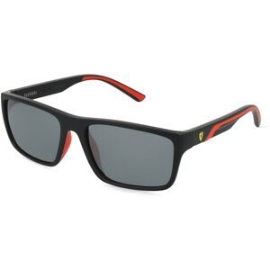 Luxottica Fashion Brillen Vertriebs GmbH Scuderia Ferrari 0FZ6003U Herren-Sonnenbrille Vollrand Quadratisch Acetat Spritzguss-Gestell, Schwarz