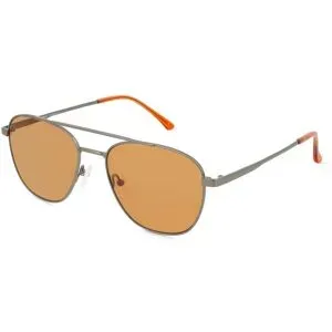 Wenzhou Bada Optical Co. , LTD Fielmann BD 556 SUN CL Unisex-Sonnenbrille Vollrand Pilot Edelstahl-Gestell, Grau