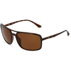 Luxottica Fashion Brillen Vertriebs GmbH Ray-Ban RB 4375 Unisex-Sonnenbrille Vollrand Quadratisch Kunststoff-Gestell, Havanna