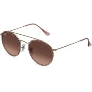 Ray-Ban Round Double Bridge Rb3647n 9069a5 51-22 | Sonnenbrillen