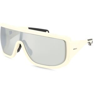 Luxottica Fashion Brillen Vertriebs GmbH Moncler ME8003 Unisex-Sonnenbrille Vollrand Eckig Kunststoff-Gestell, Beige