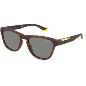 Safilo GmbH Polaroid PLD 2168/S Herren-Sonnenbrille Vollrand Panto Kunststoff-Gestell, Braun