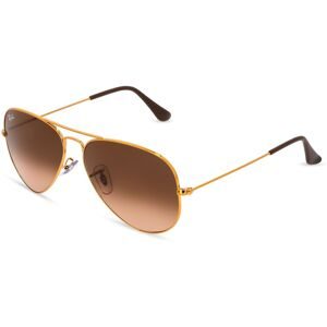 Luxottica Fashion Brillen Vertriebs GmbH Ray-Ban RB 3025 AVIATOR LARGE METAL Unisex-Sonnenbrille Vollrand Pilot Metall-Gestell, Gold