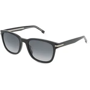Safilo GmbH Boss 1722/G/S Herren-Sonnenbrille Vollrand Eckig Acetat-Gestell, Schwarz