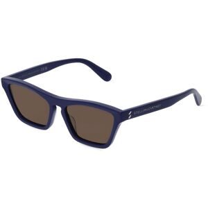 Thélios Stella McCartney SC40060I Damen-Sonnenbrille Vollrand Butterfly Acetat-Gestell, Blau
