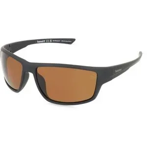 Marcolin Deutschland GmbH Timberland TB00003 Herren-Sonnenbrille Vollrand Eckig Kunststoff-Gestell, Schwarz