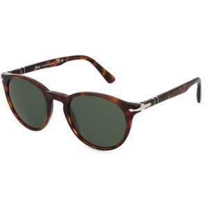 Luxottica Fashion Brillen Vertriebs GmbH Persol 0PO3152S Herren-Sonnenbrille Vollrand Panto Acetat-Gestell, Havanna