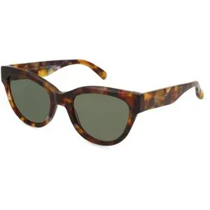 Wenzhou Lanson International Co., Ltd. Fielmann LN 059 SUN FA VIOLA Damen-Sonnenbrille Vollrand Butterfly Acetat Extrudiert-Gestell, Havanna