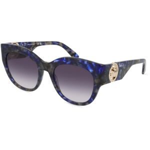 Marchon Germany GmbH Longchamp LO740S Unisex-Sonnenbrille Vollrand Butterfly Kunststoff-Gestell, Schwarz