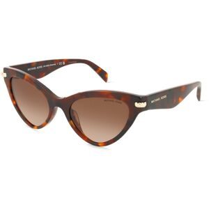 Luxottica Fashion Brillen Vertriebs GmbH Michael Kors 0MK2259U ROANOKE Damen-Sonnenbrille Vollrand Cat Eye Acetat-Gestell, Havanna