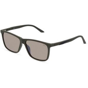 Kering Eyewear Spa Puma PU0322S Herren-Sonnenbrille Vollrand Quadratisch Kunststoff-Gestell, Grün